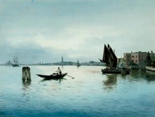 Alberto Prosdocimi - A calm day on the Venetian lagoon