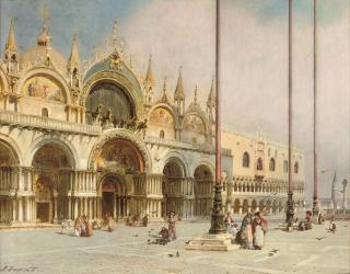 Alberto Prosdocimi - Piazza San Marco, Venice