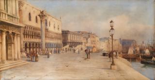 Alberto Prosdocimi - Riva degli Schiavoni, Venezia