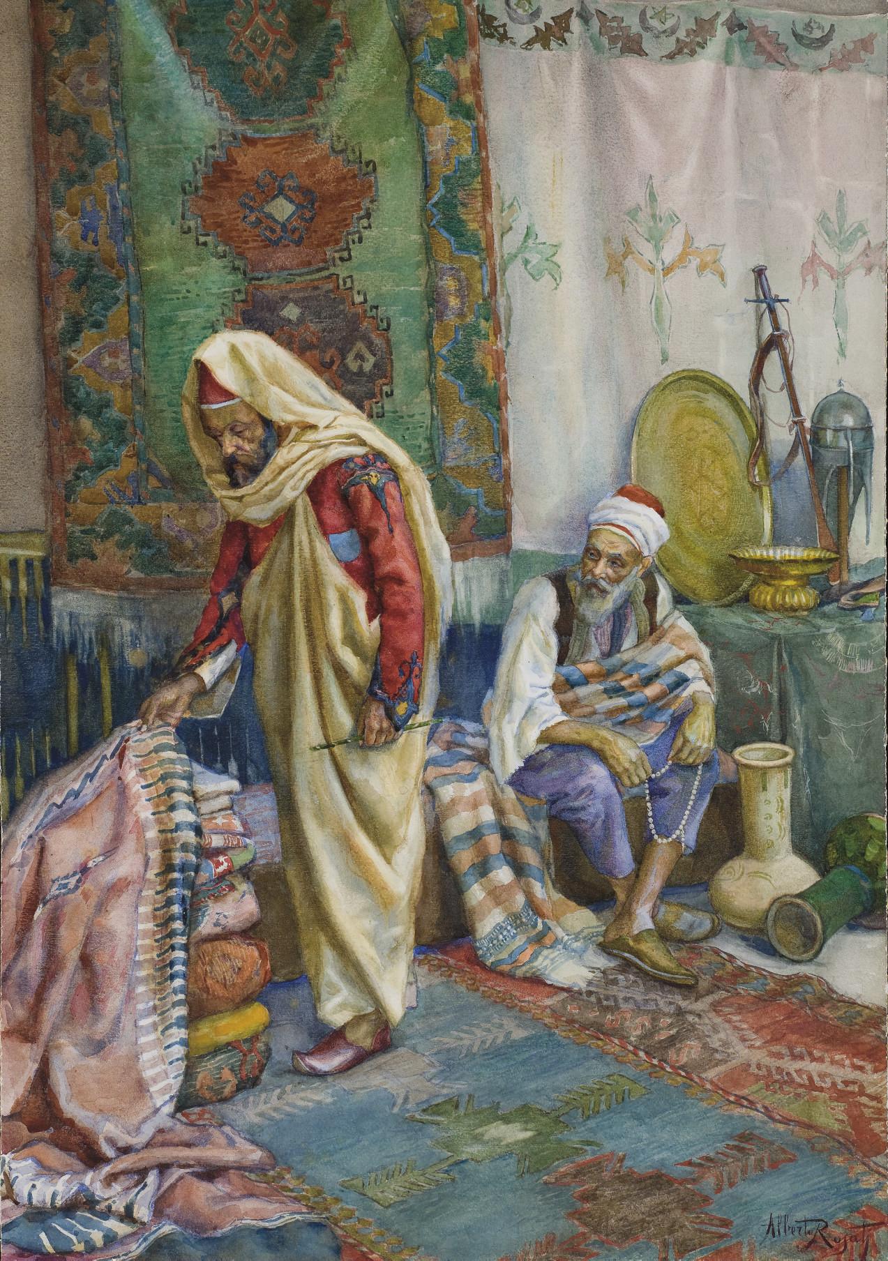 Alberto Rosati - Marchands de tapis