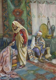 Alberto Rosati - Marchands de tapis