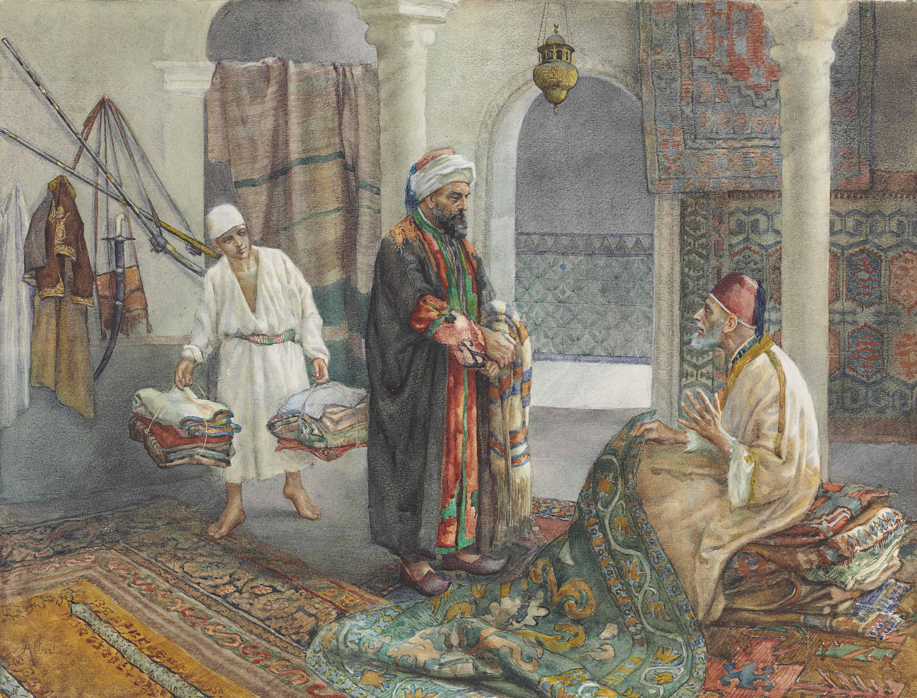 Alberto Rosati - The Carpet Merchants