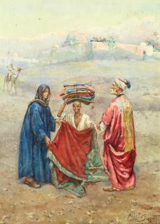 Alberto Rosati - The Shawl Seller