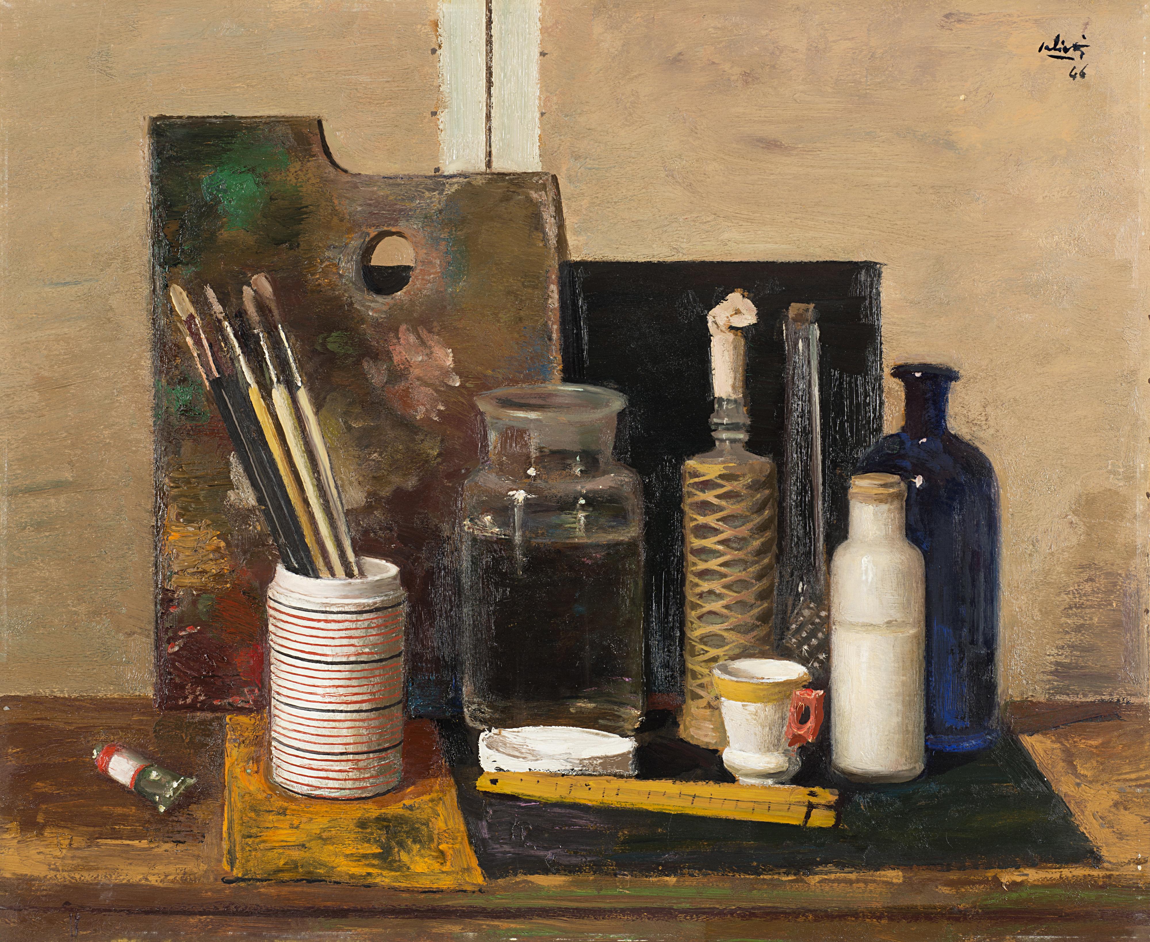 Alberto Salietti - Gli strumenti del pittore