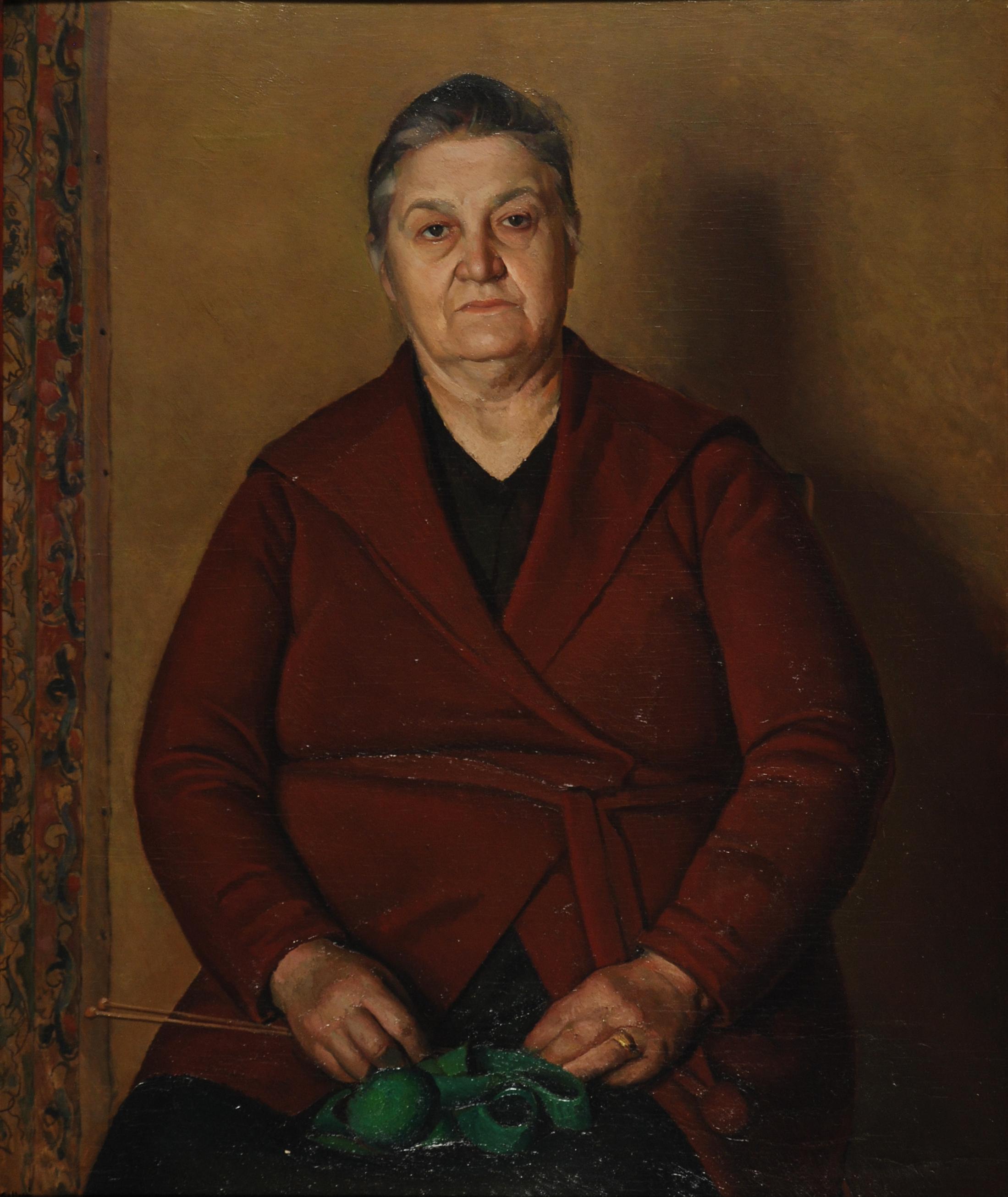 Alberto Salietti - Ritratto di signora