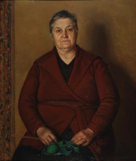 Alberto Salietti - Ritratto di signora