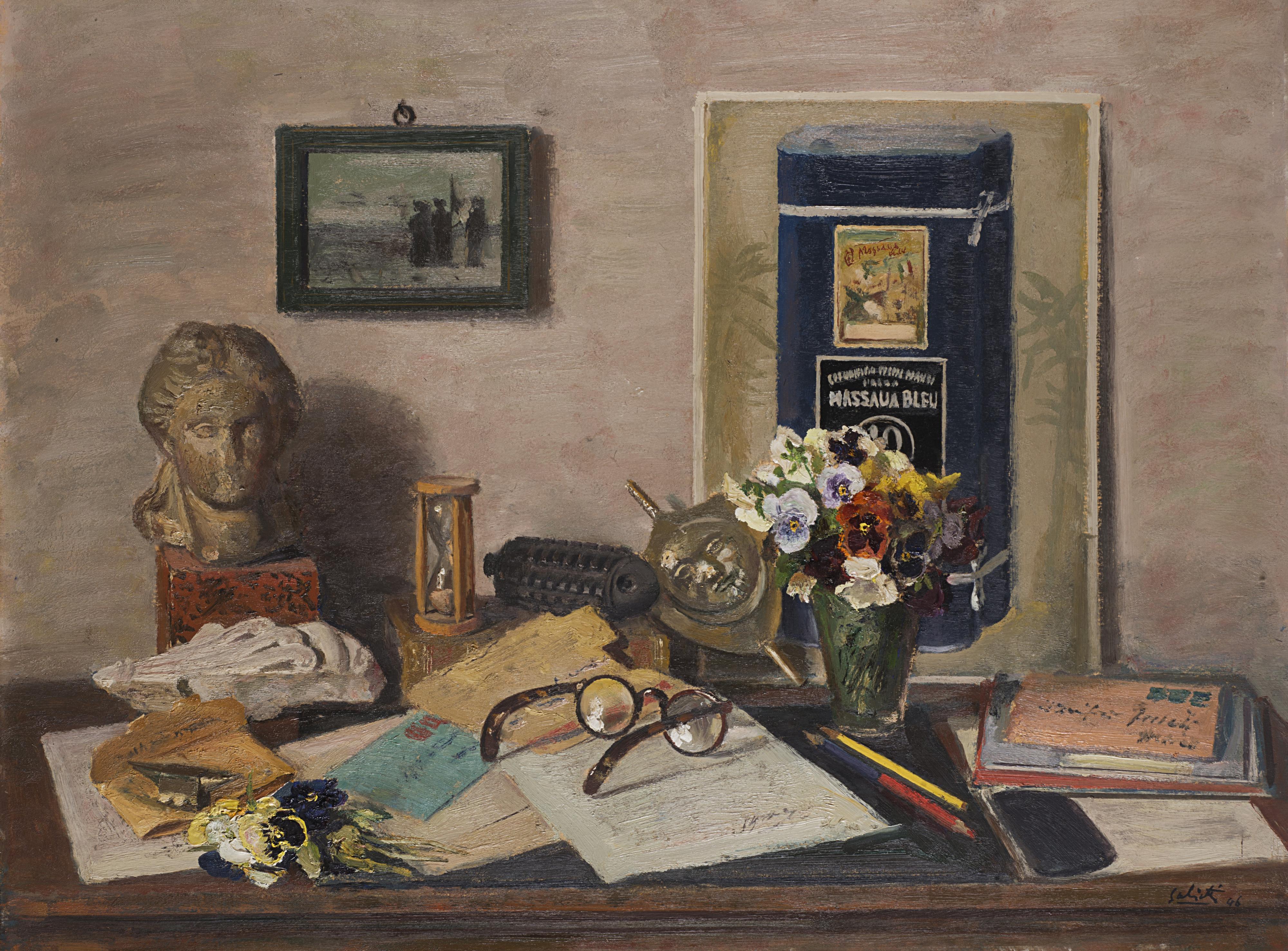 Alberto Salietti - Sullo scrittoio