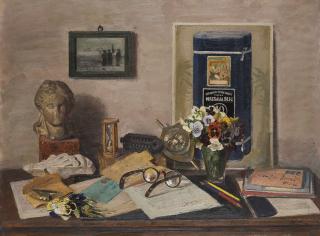 Alberto Salietti - Sullo scrittoio