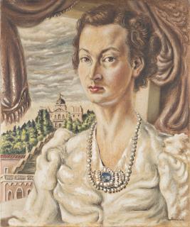 Alberto Savinio - Ritratto di Giuseppina Emo