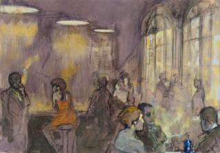 Alberto Sughi - Gran Caffè