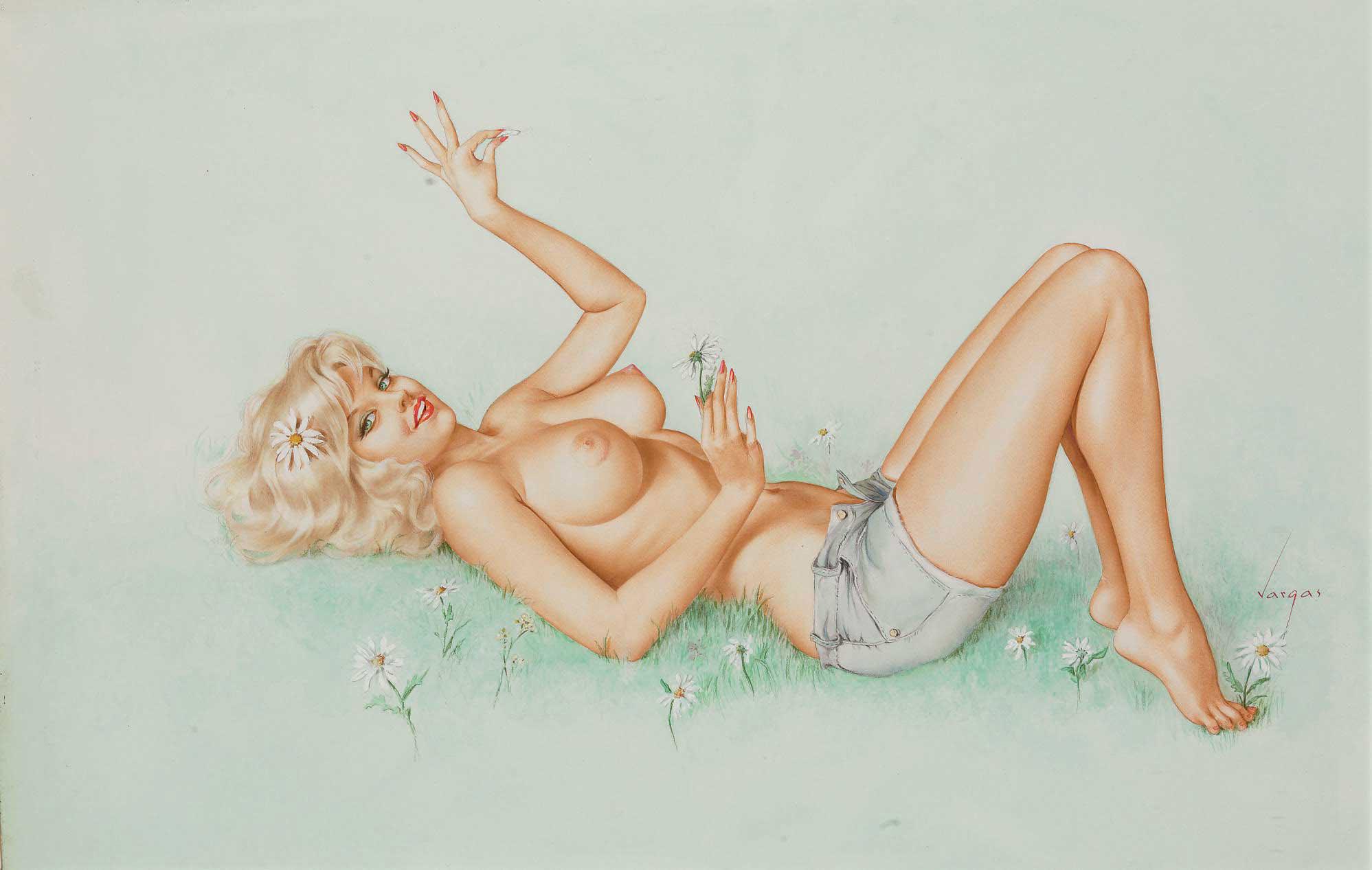 Alberto Vargas - He loves it...he loves it not...he loves it...