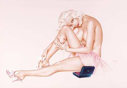 Alberto Vargas - Vargas Girl--\