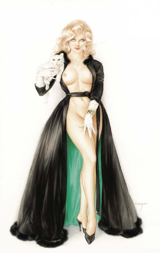 Alberto Vargas - Vargas Girl--\