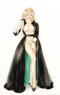Alberto Vargas - Vargas Girl--\