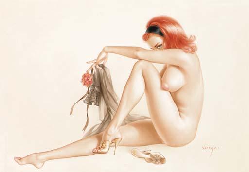 Alberto Vargas - Vargas Girl--\