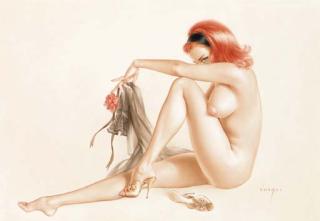 Alberto Vargas - Vargas Girl--\