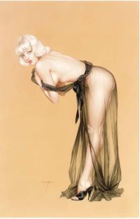 Alberto Vargas - Vargas Girl--\