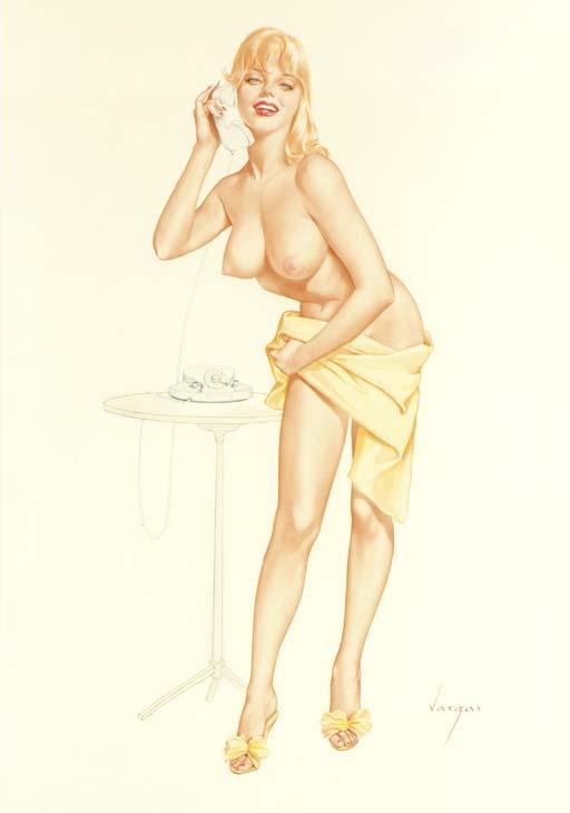 Alberto Vargas - Vargas Girl--\