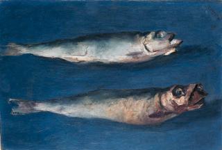 Alberto Ziveri - Composizione con pesci