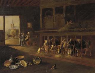 Albertus Verhoesen - Pedling the pots