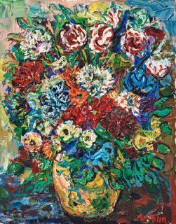 Albin Amelin - Flower still life