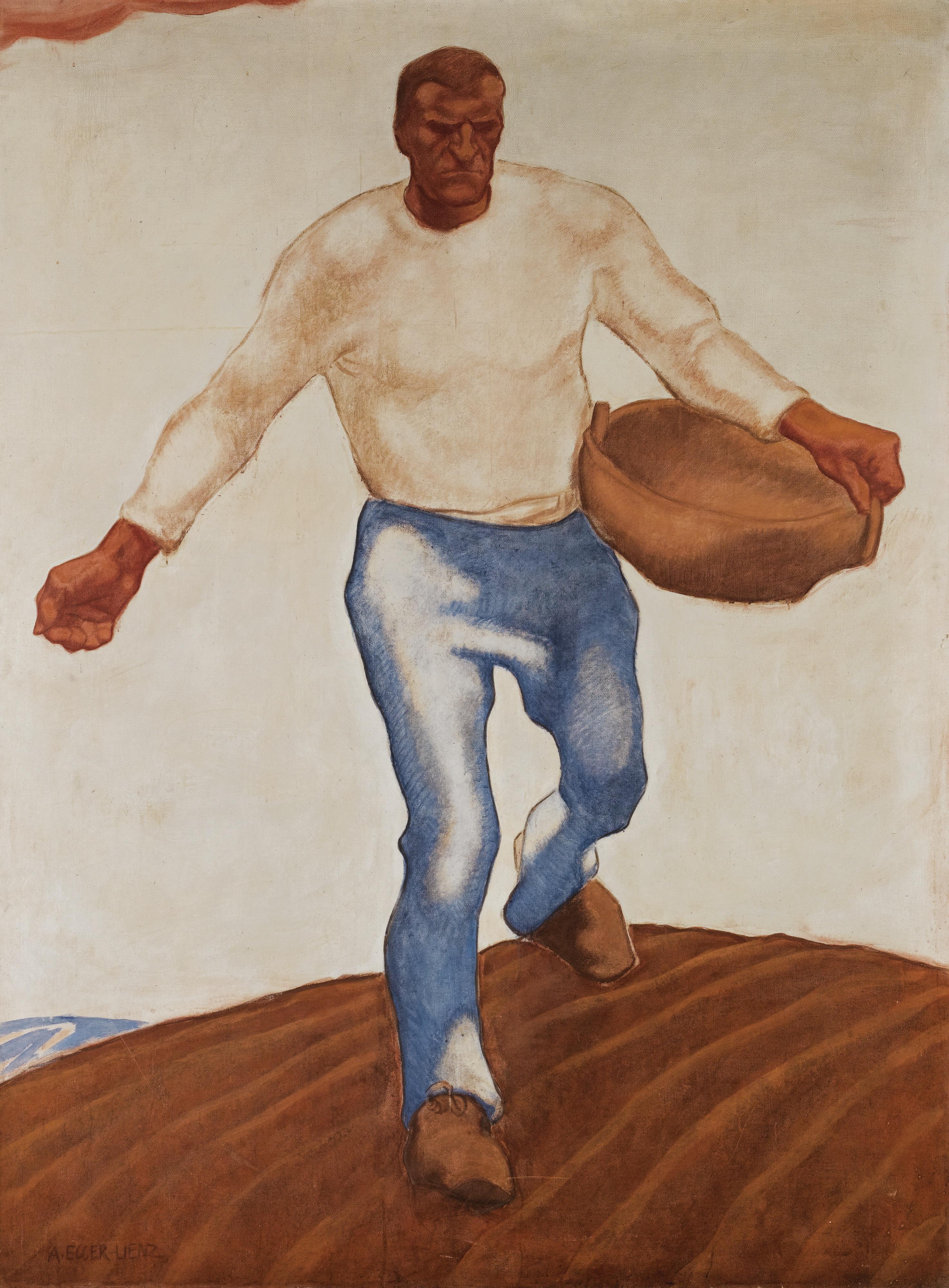 Albin Egger-Lienz - Austrian der Sämann (The Sower)