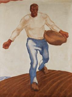 Albin Egger-Lienz - Austrian der Sämann (The Sower)