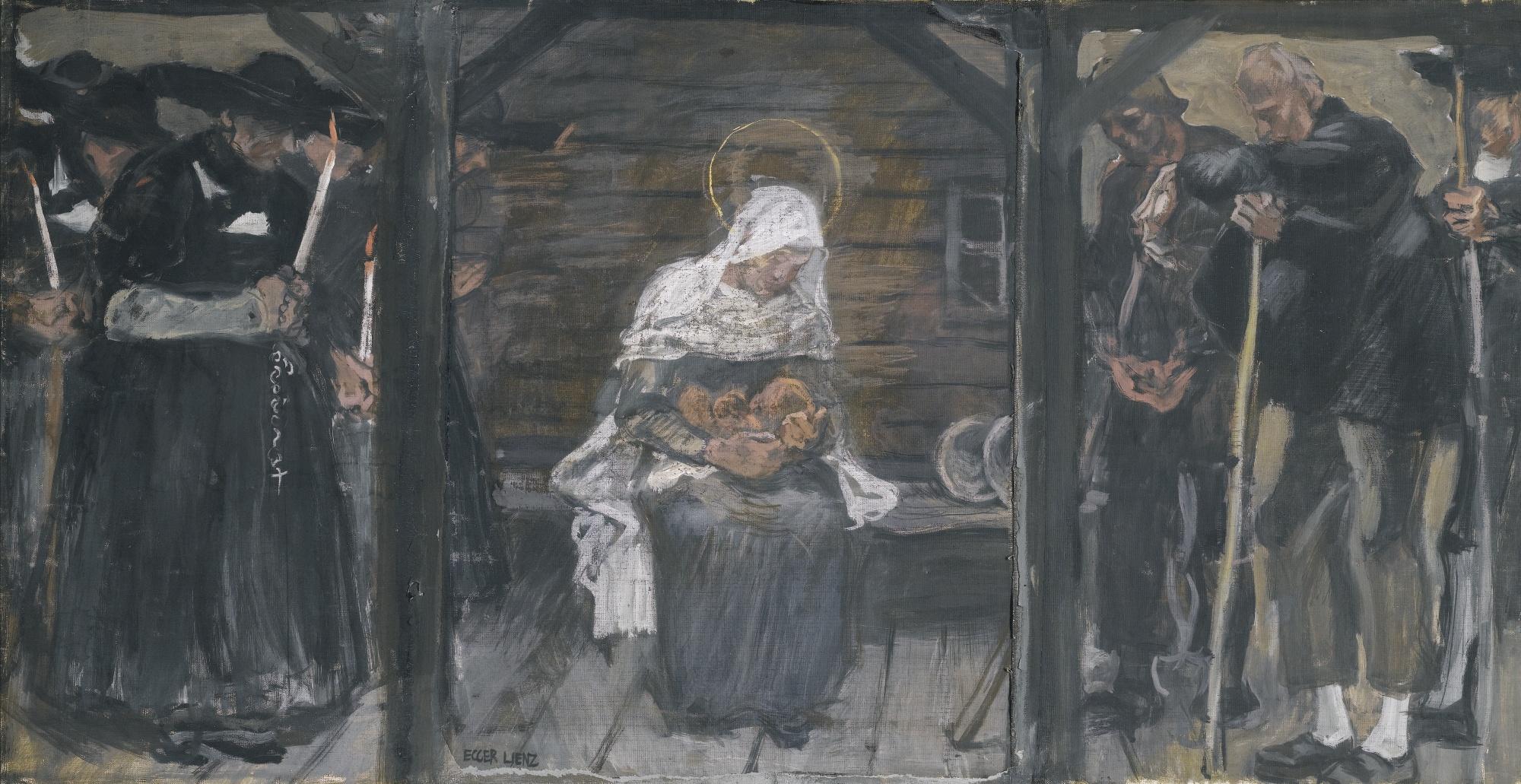 Albin Egger-Lienz - Austrian the Adoration