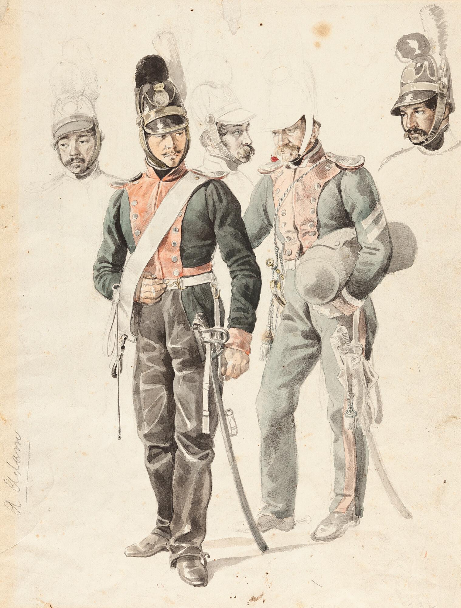 Albrecht Adam - Bayerische Chevaulegers