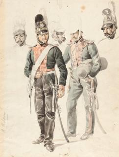 Albrecht Adam - Bayerische Chevaulegers