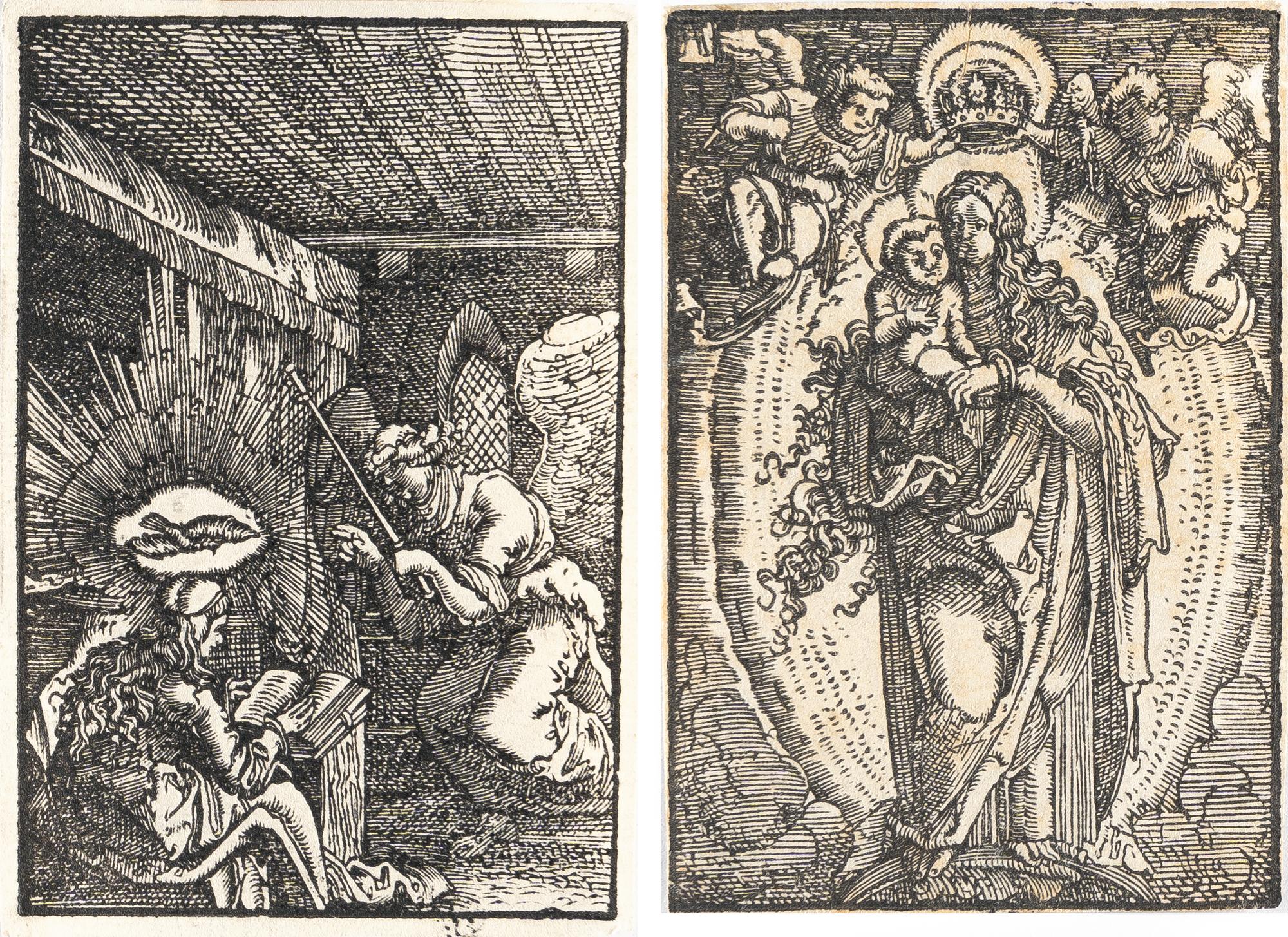 Albrecht Altdorfer - 8 Bll. aus: Sündenfall und Erlösung des Menschengeschlechts