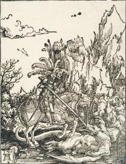 Albrecht Altdorfer - Der Drachenkampf des heiligen Georg