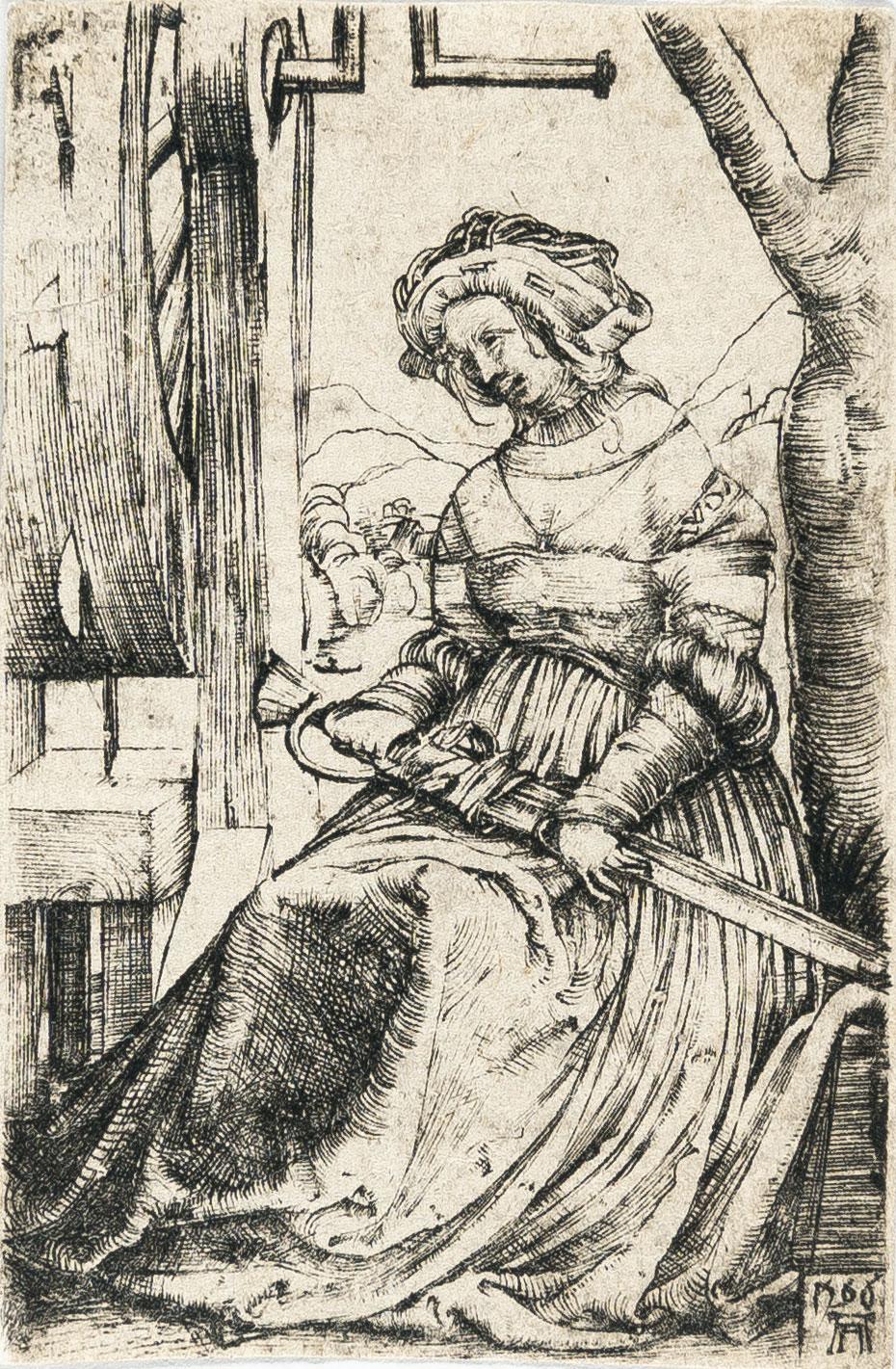 Albrecht Altdorfer - Die heilige Katharina
