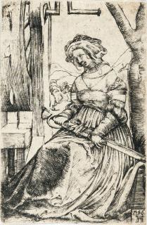 Albrecht Altdorfer - Die heilige Katharina