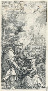 Albrecht Altdorfer - Die Ruhe auf der Flucht nach Ägypten