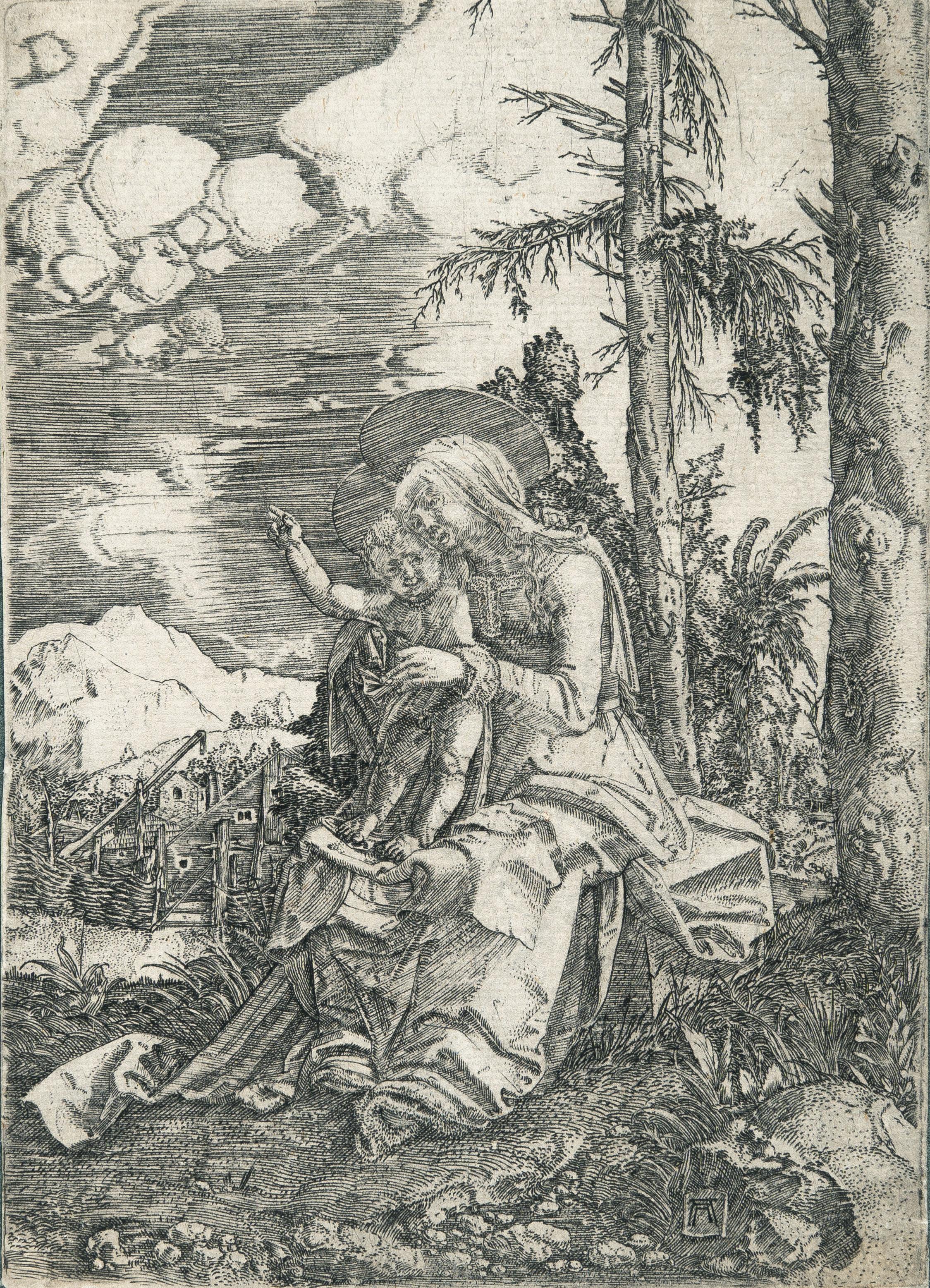 Albrecht Altdorfer - Maria mit dem segnenden Kinde