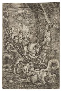 Albrecht Altdorfer - Saint George killing the Dragon
