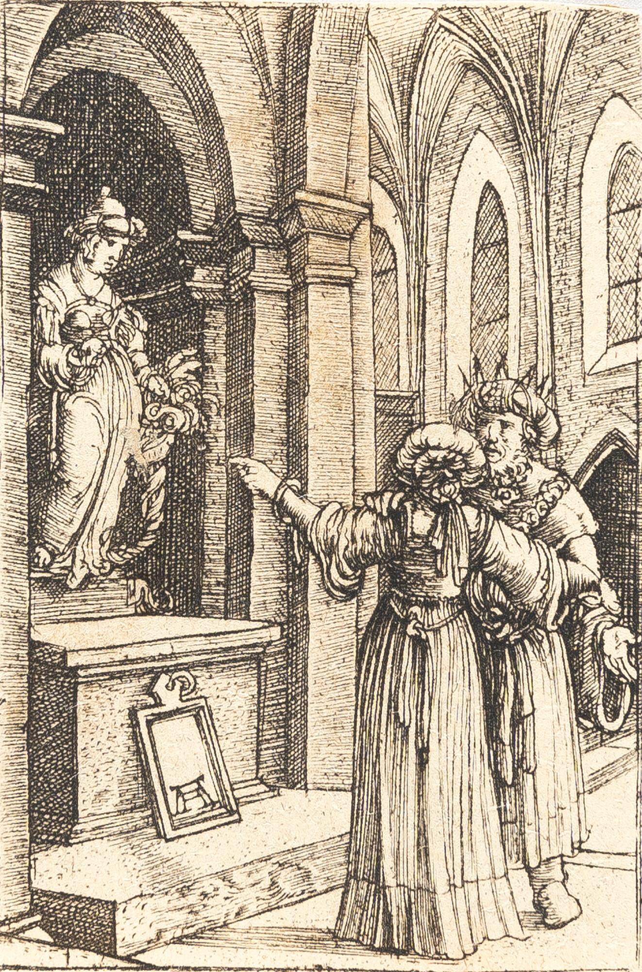 Albrecht Altdorfer - Salomons Götzendienst