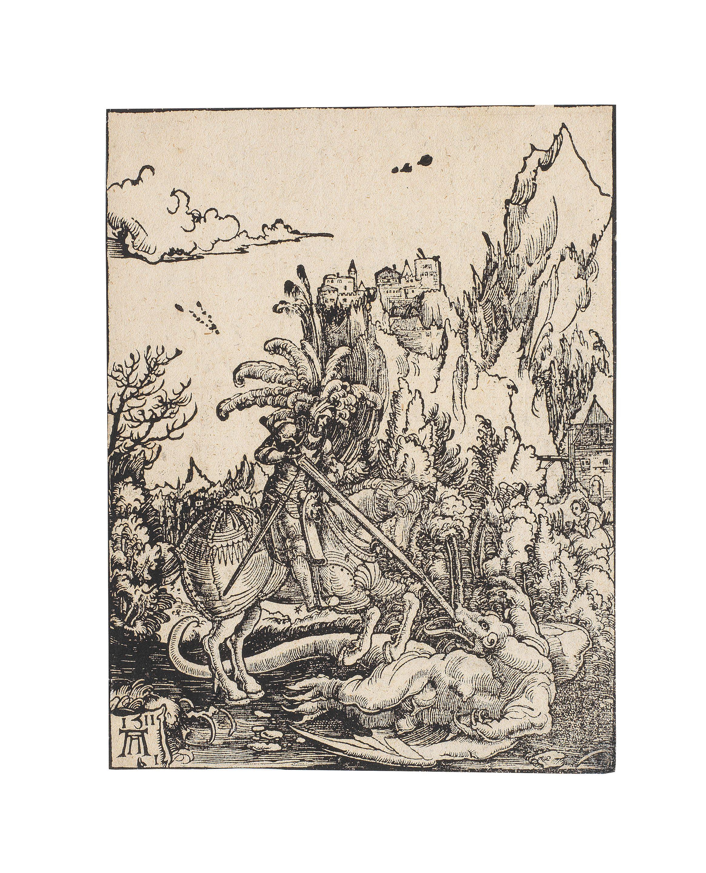 Albrecht Altdorfer - St George killing the Dragon