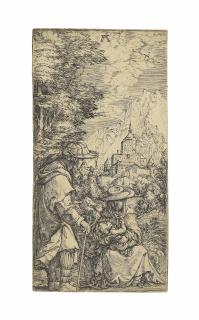 Albrecht Altdorfer - The Rest On The Flight Into Egypt (B., Holl. 5; New Holl. E.5)