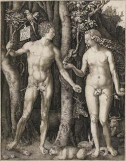 Albrecht Dürer - Adam and Eve (B. 1; M., Holl. 1)