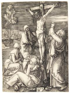 Albrecht Dürer - Christ On The Cross (B. 24; M., Holl. 23)
