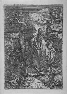 Albrecht Dürer - Christus am Ölberg.