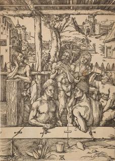 Albrecht Dürer - Das Männerbad.
