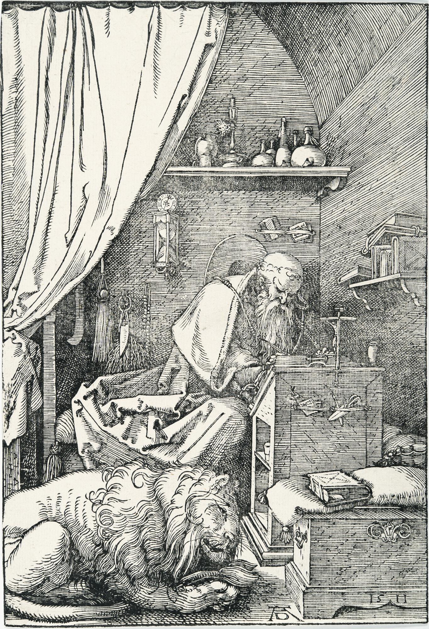 Der heilige Hieronymus in der Zelle by Albrecht Dürer | Art.Salon