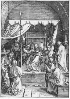 Albrecht Dürer - Der Tod Mariens.