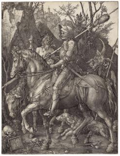 Albrecht Dürer - Knight, Death and Devil (B. 98; M., Holl. 74; S.M.S. 69)