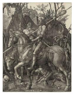 Albrecht Dürer - Knight, Death and the Devil (B. 98; M., Holl. 74; S.M.S. 69)