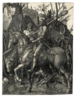 Albrecht Dürer - Knight, Death and the Devil (B. 98; M., Holl. 74; S.M.S. 69)