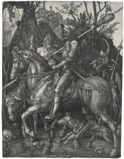 Albrecht Dürer - Knight, Death And The Devil (B. 98; M., Holl. 74)